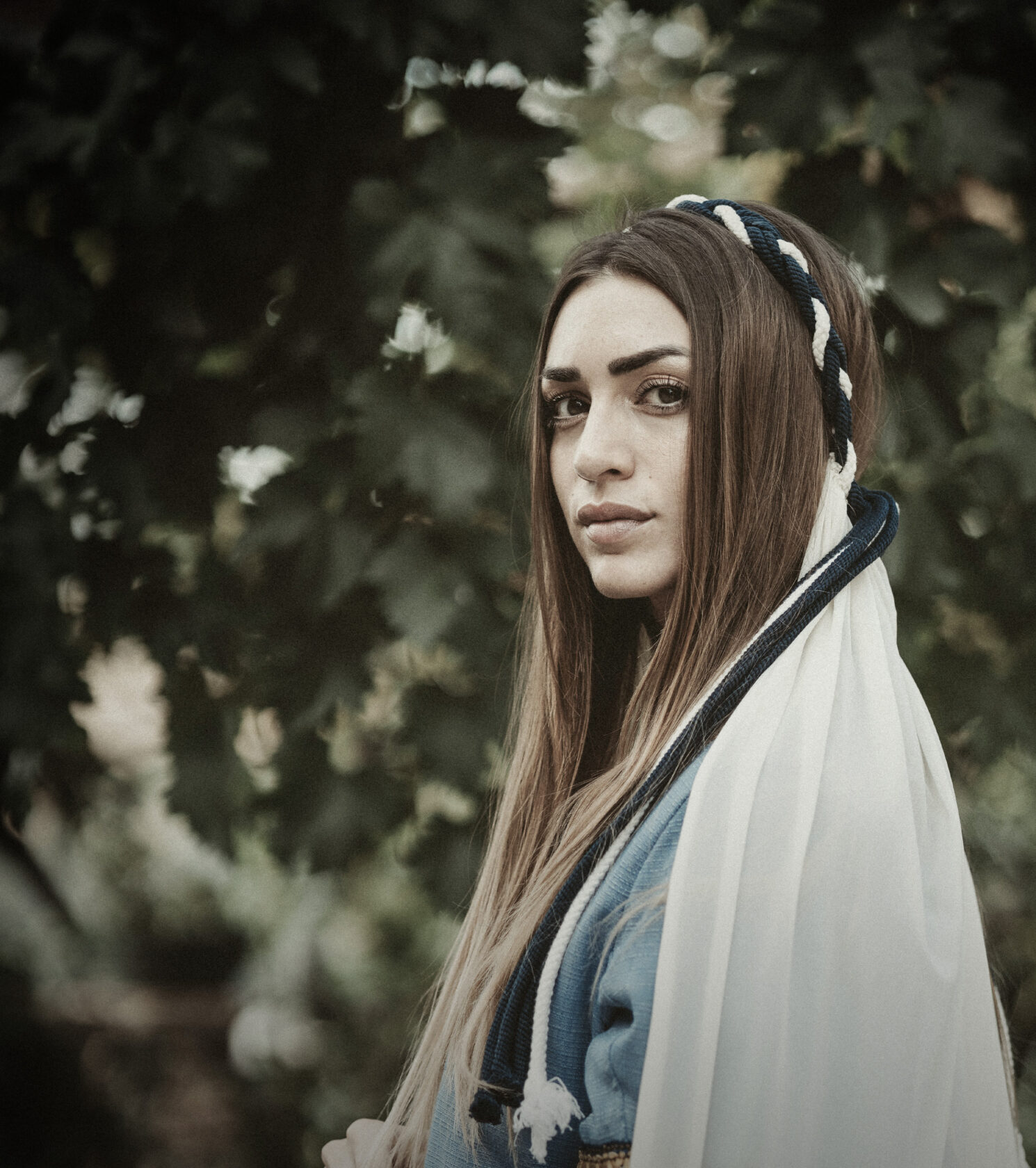 Dama in costume rinascimentale